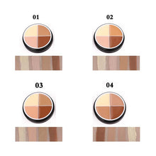 Load image into Gallery viewer, Hot Sale Nuo Foundation Cream Four-Color Concealer Toning Cosmetics
