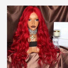 Load image into Gallery viewer, Red Wig Female Long Curly
