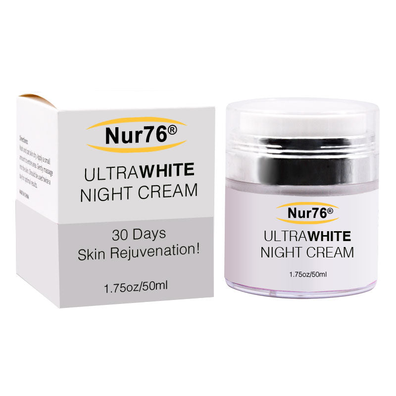 Nur76 UltraWhite Night Cream - 30 Days Skin Rejuvenation!